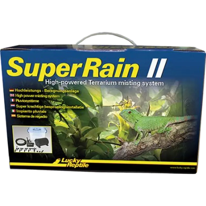 Lucky Reptile Super Rain II Regn-/Dimmaskin med munstycken