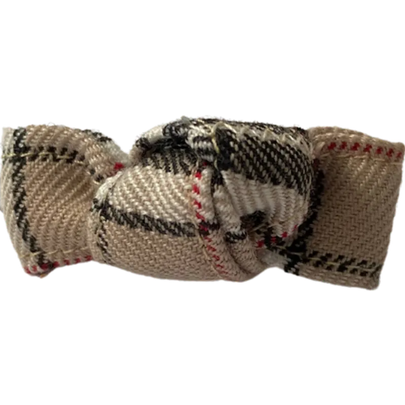 Rosett/Fluga Hair Bow Beigeruta