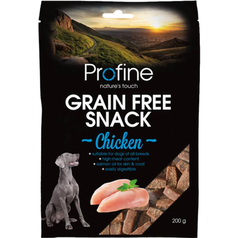 Dog Grain Free Semi Moist Snack Chicken