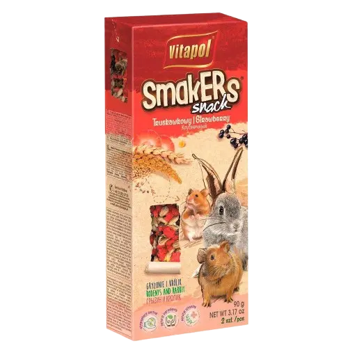 Smakers Gnagare Jordgubb