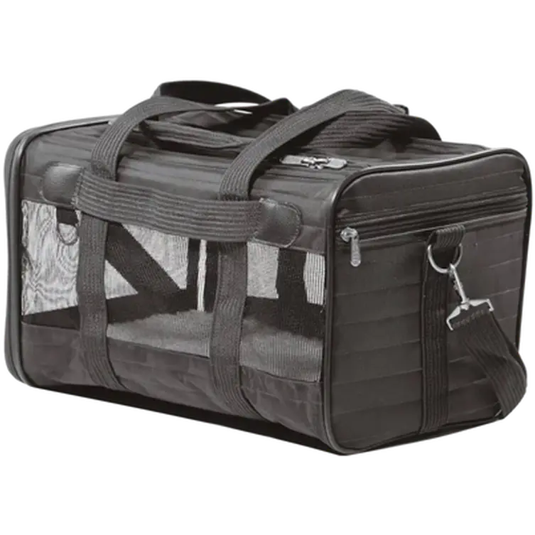 Original Deluxe Pet Carrier 38x25,4x21,6cm Svart S