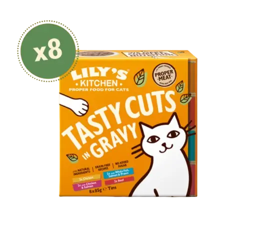 Cat Tasty Cuts In Gravy burkar Multipack