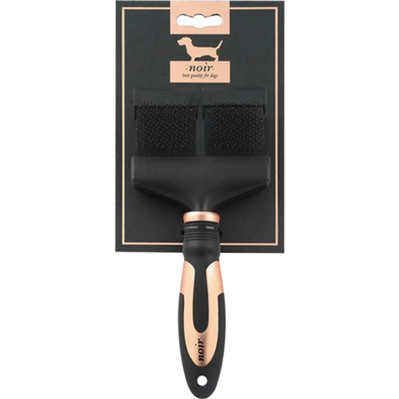 Noir Flexible Slicker Brush Double