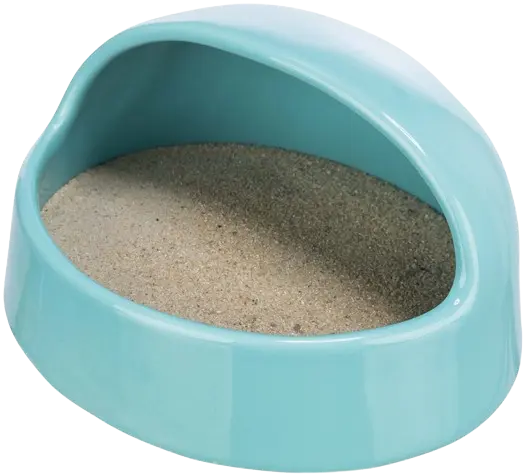 Sandbad, mus/hamster, keramik