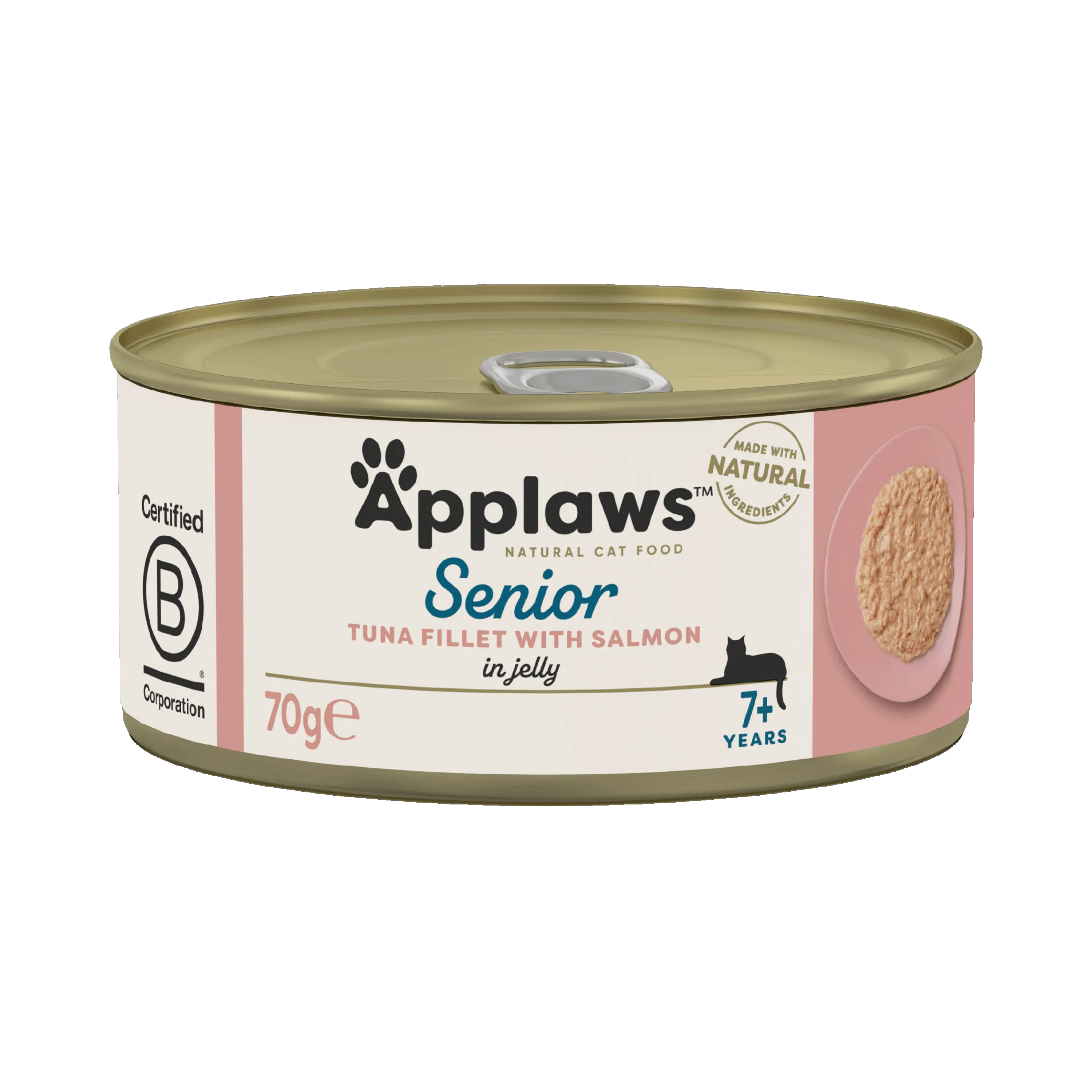 Cat Tins Tuna Fillet & Salmon Senior
