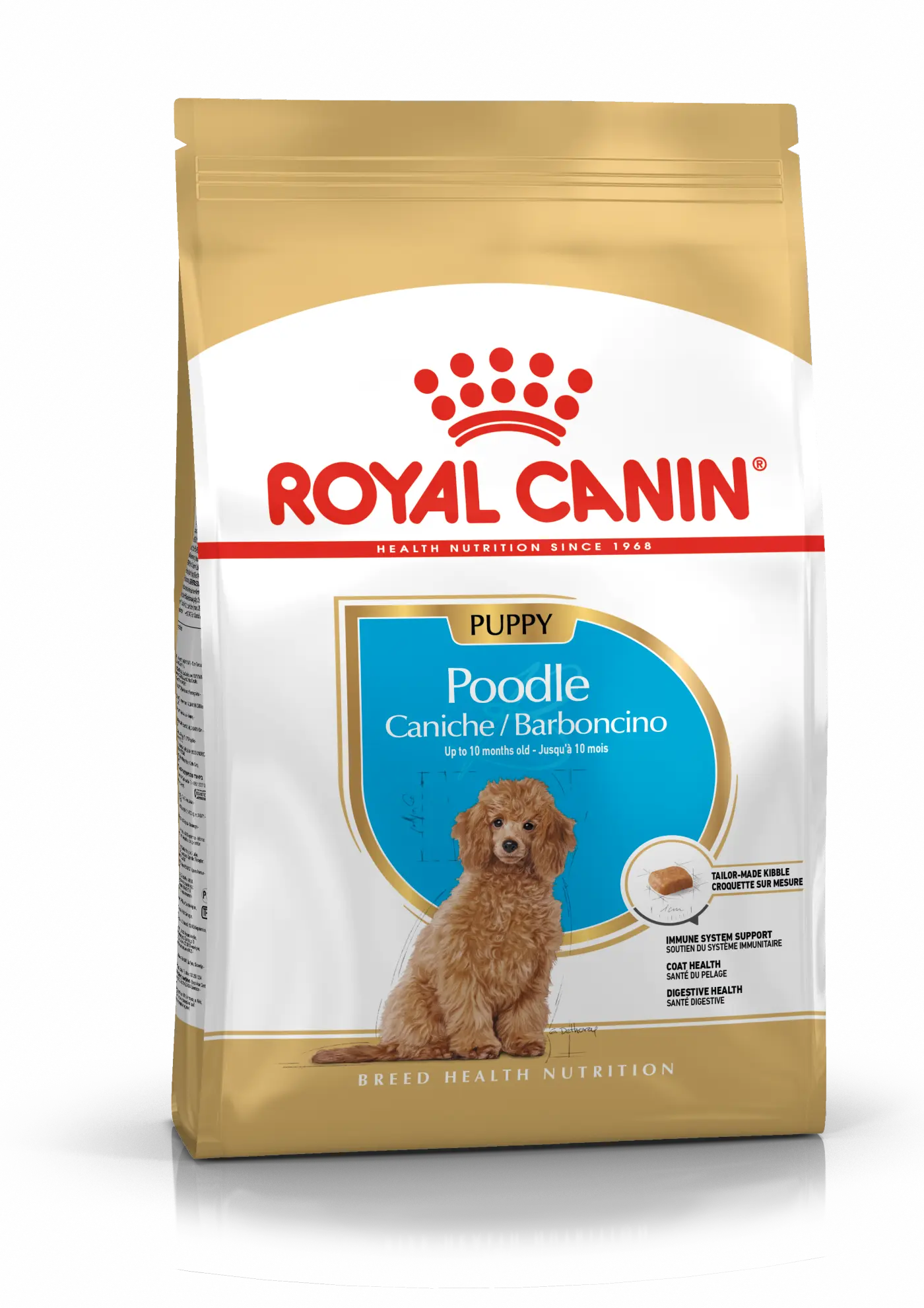 Poodle Puppy Torrfoder för hundvalp