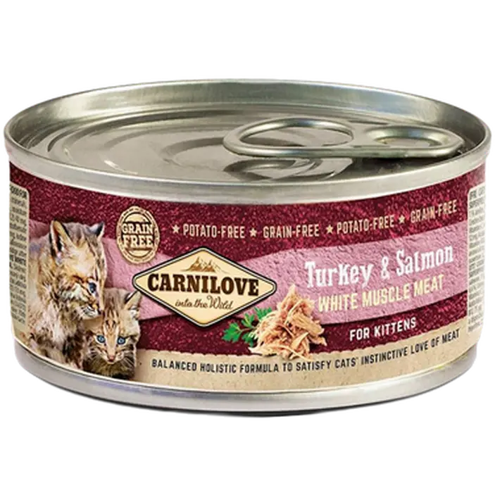 Cat Turkey & Salmon for Kittens