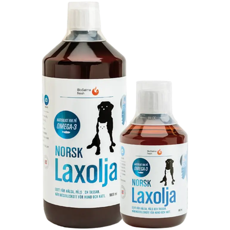 Fresh Norsk Laxolja Omega 3 hund & katt