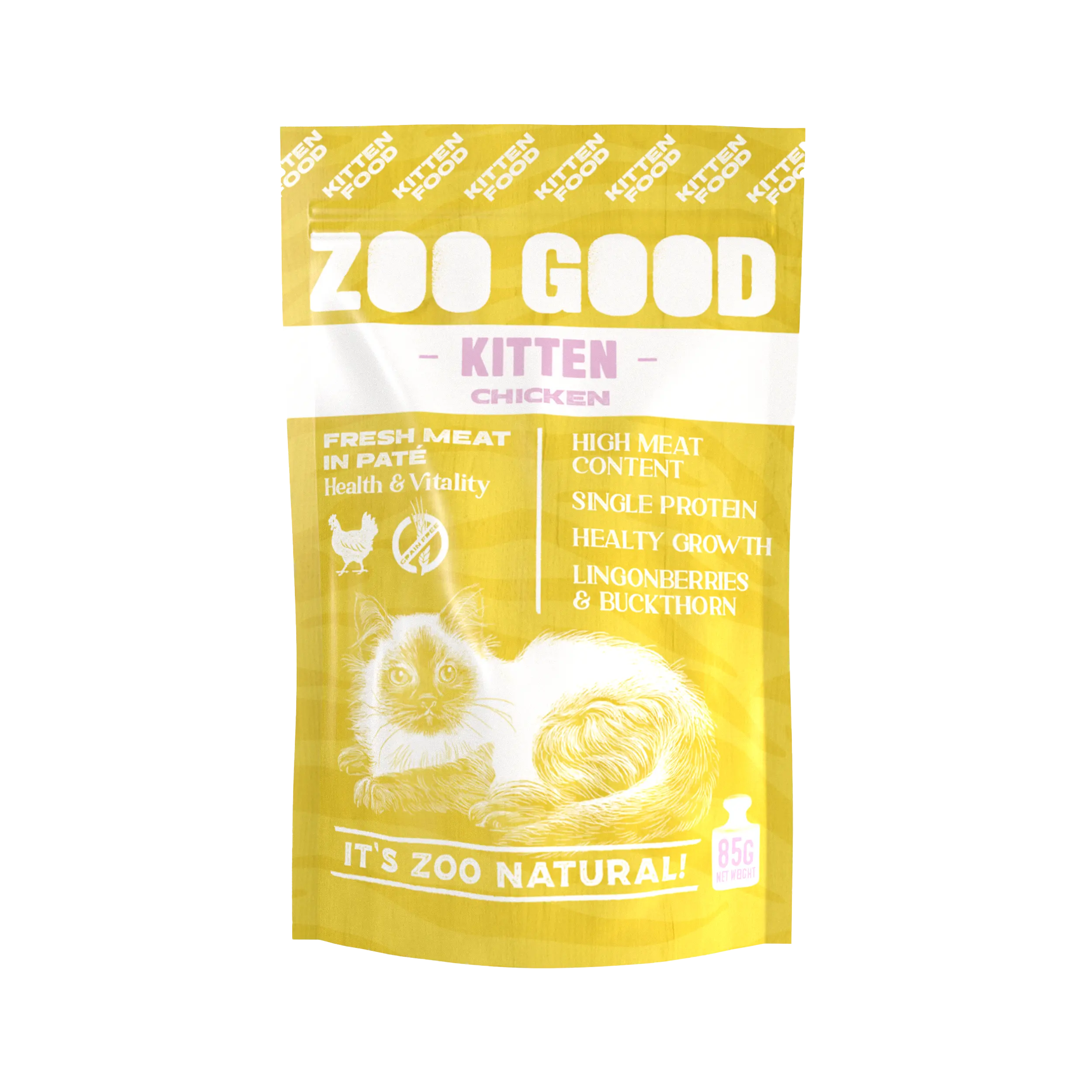 Cat Kitten Chicken Pouch