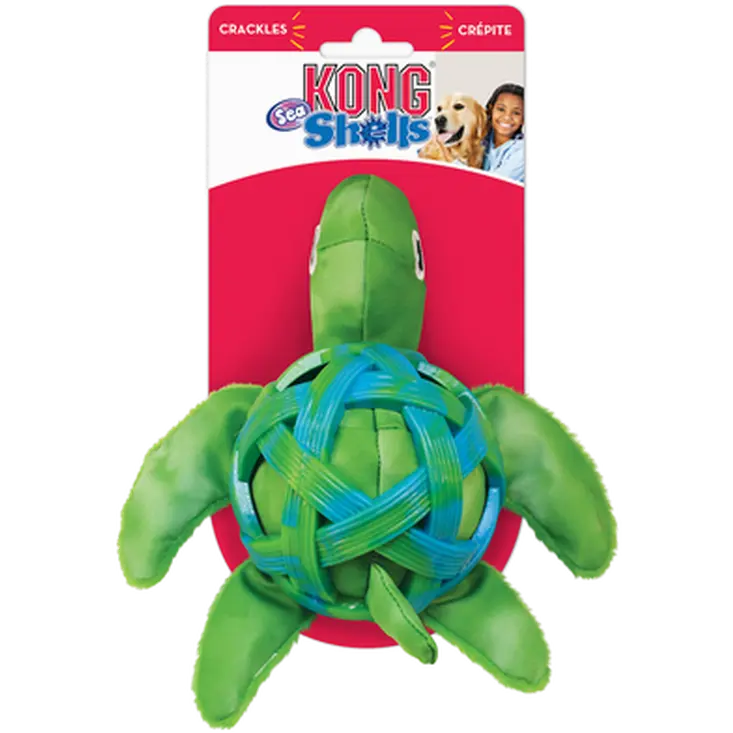 Sea Shells Turtle Dog Toy