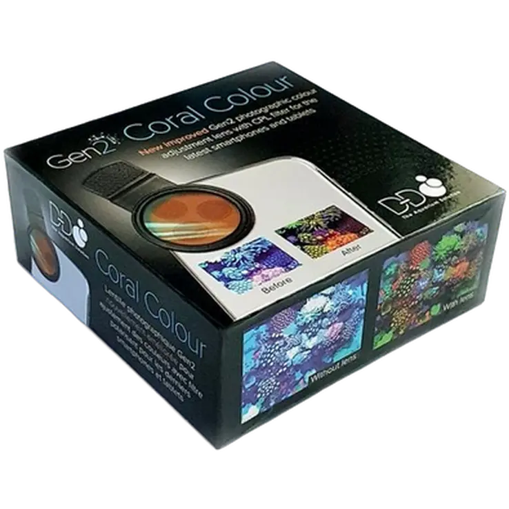 D & D Coral Colour Lens