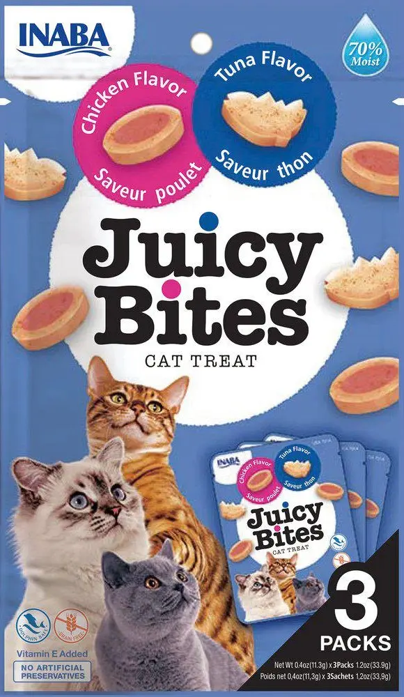 Cat Juicy Bites Chicken & Tuna