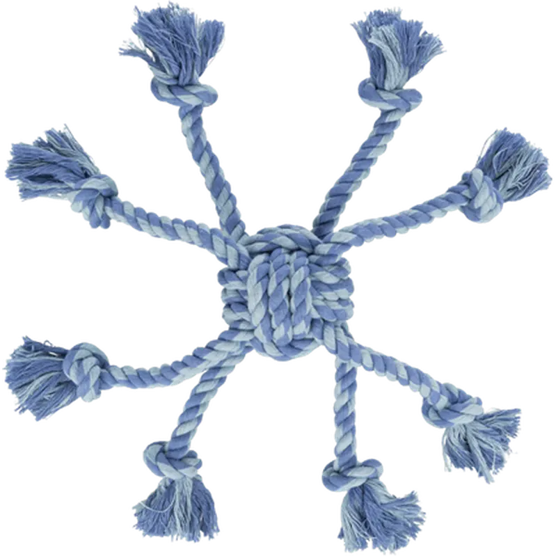 Rope Toy with Woven-in Ball