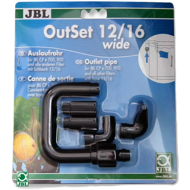 OutSet Wide Water Return Set 12/16mm CPe 700/1-900/1