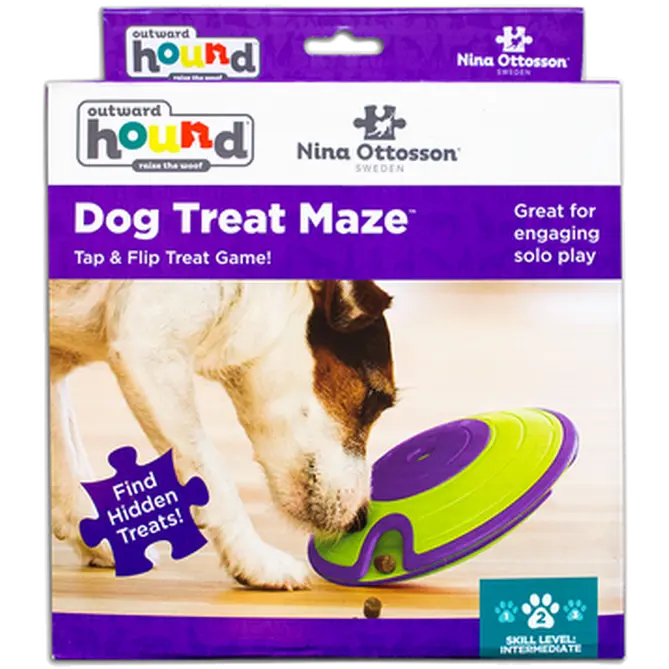 Dog Treat Maze, Level 2 (Intermediate)
