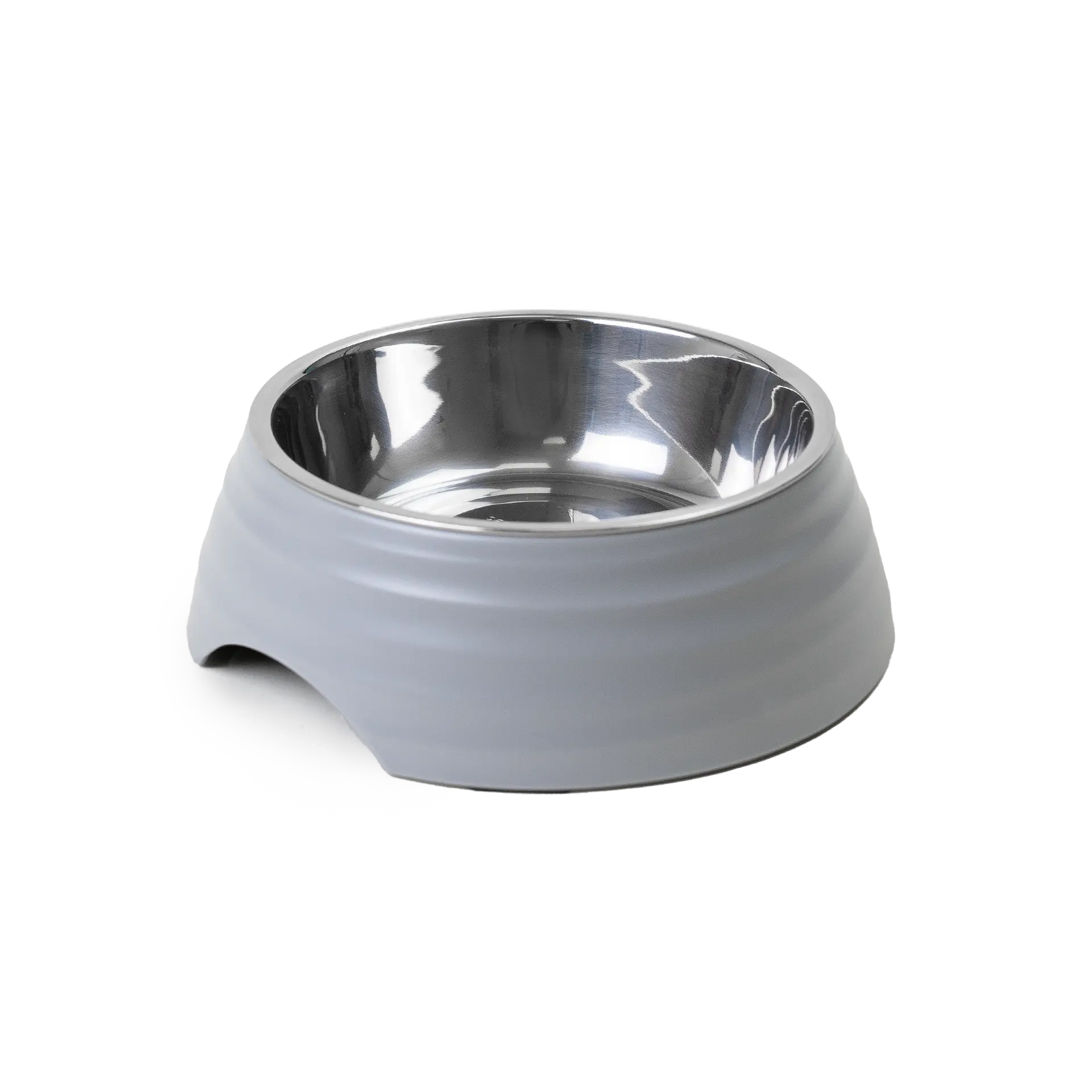 Matskål Ripple Grå S 160ml, 14x4,5cm